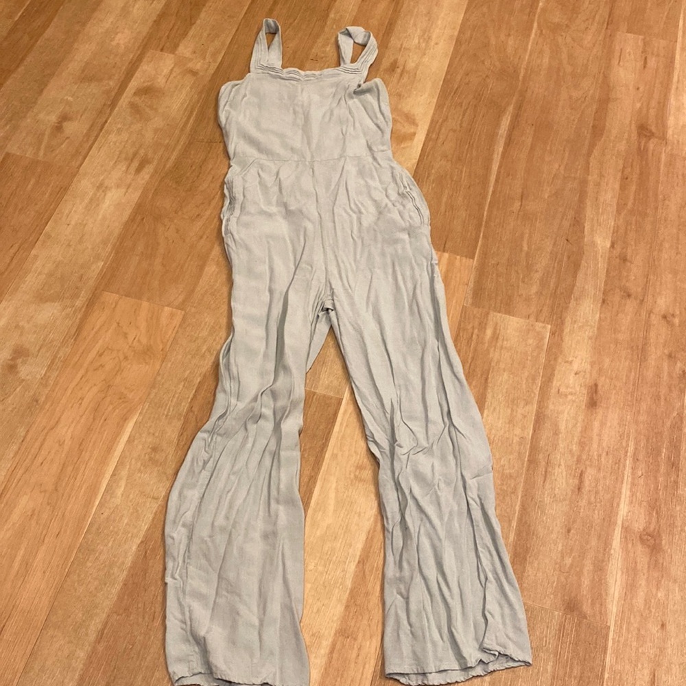 Light green/blue jumpsuit